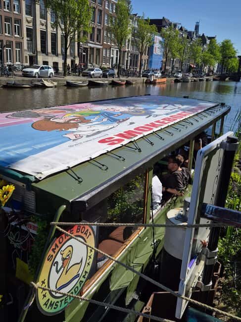 Amsterdam: 420 Smoke-Friendly Boat Tour - Key things to know before you go