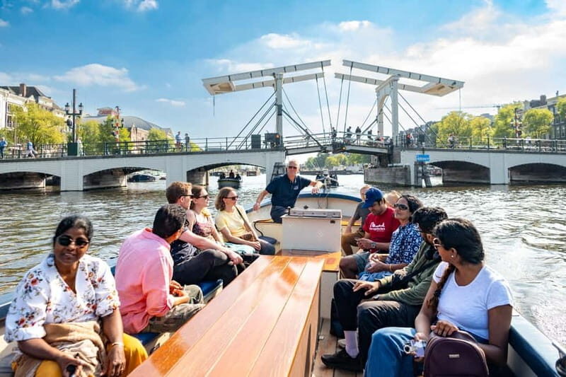 Amsterdam: 75 minute Open Boat Canal Cruise with Live Guide - Key points you’ll care about