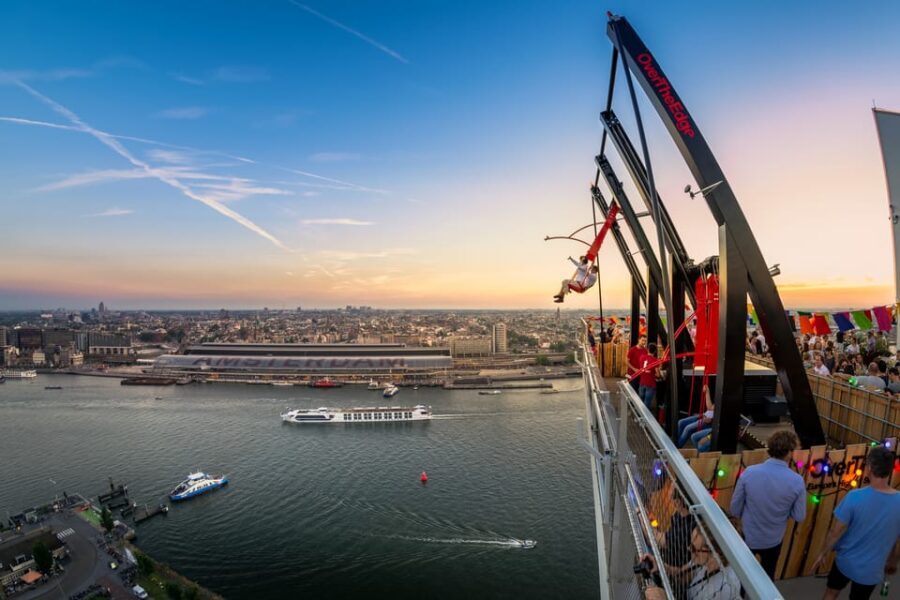 Amsterdam: A'DAM Lookout Entry Ticket with 2 Drinks - Practical tips: photos, binoculars, and small gotchas