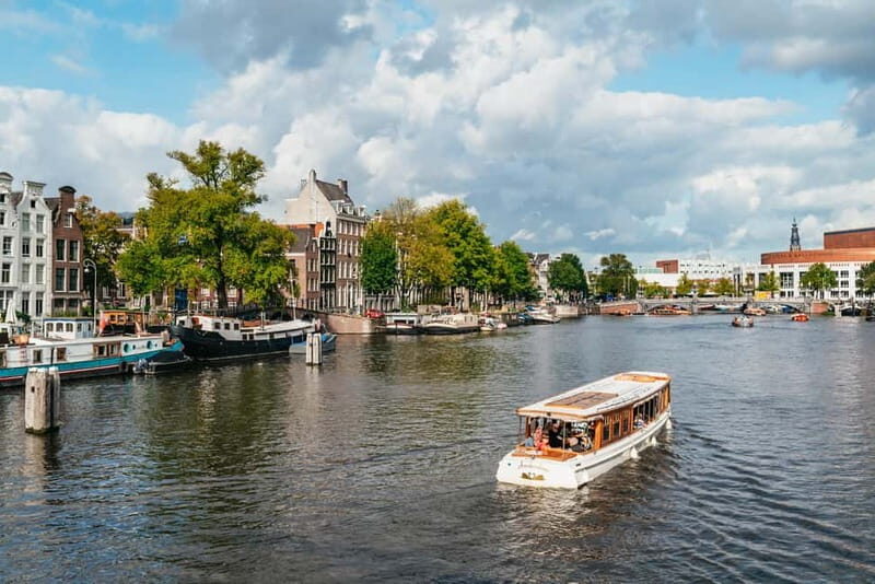 Amsterdam: Bike Tour with Optional Cruise in Small-Group - Museumplein and the museum zone: culture on the move