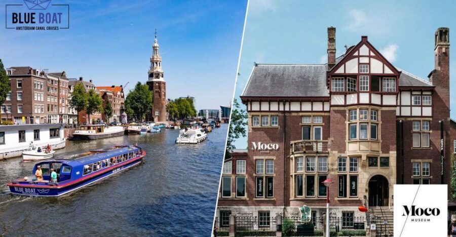 Amsterdam: Canal Cruise and Moco Museum Combined Ticket - What You’ll Actually See at Moco: Banksy, Warhol, Dalí, and More