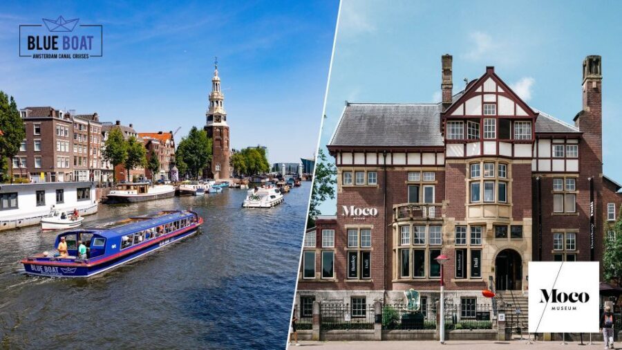 Amsterdam: Canal Cruise and Moco Museum Combined Ticket - Small Extras That Matter: Earphones, Kids Cruise, and Optional Snack Box