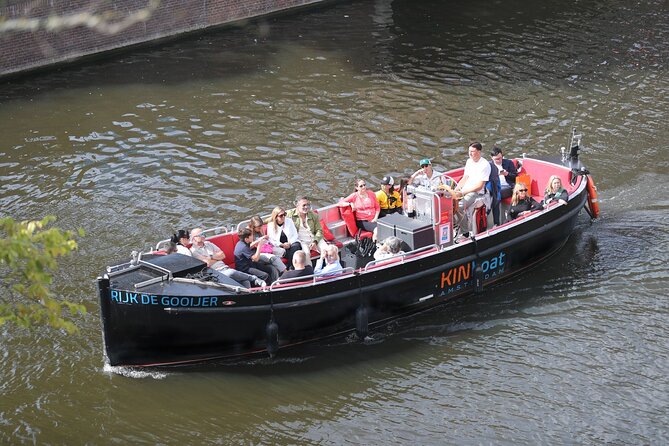 Amsterdam Canal Cruise in Open Boat with Unlimited Drinks Option - The Stops That Build Your Amsterdam Mental Map