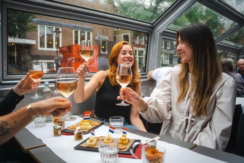 Amsterdam: Cheese & Wine Cruise Tasting Experience - A Cozy 75-Minute Canal Night With Real Amsterdam Views