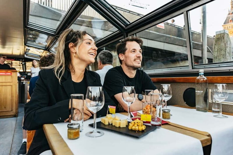 Amsterdam: Cheese & Wine Cruise Tasting Experience - Damrak Pier 5 to the Skinny Bridge: Your Route, Stop by Stop