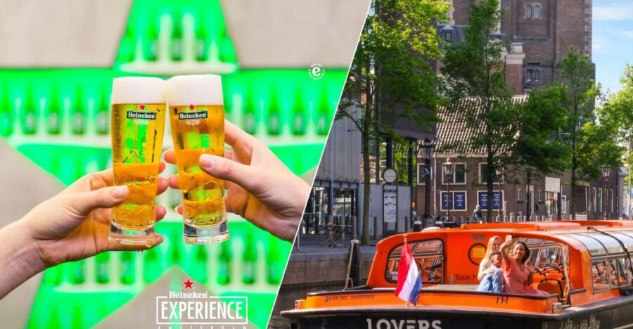 Amsterdam: City Canal Cruise and Heineken Experience - Tasting session and the draft-your-own beer challenge