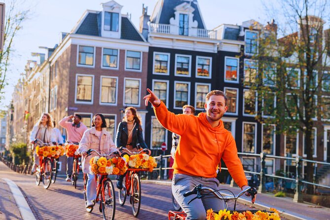 Amsterdam City Top Highlights Guided Bike Tour - Stop 1: Anne Frank House quick look (and ticket reality check)