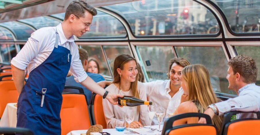 Amsterdam: Dinner Cruise with 4-Course Menu - Meeting at LOVERS Café: the easiest start near Centraal Station