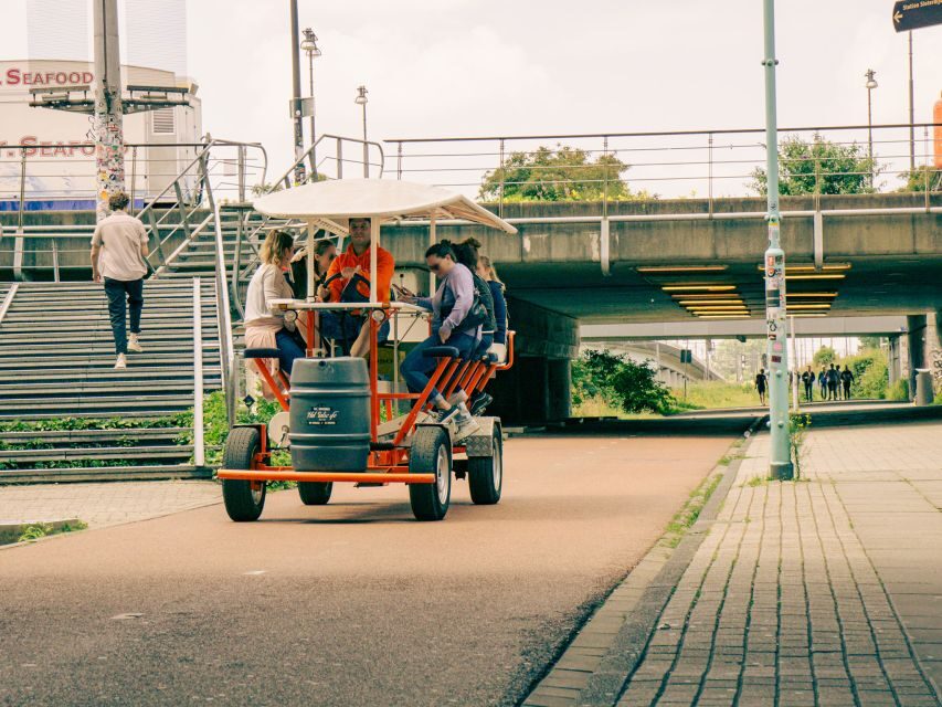 Amsterdam: Dutch Beer Bike Blast Tour with Onboard Bar - The 10-minute Coffeeshop Sloterdijk pause: a quick browse, not a detour