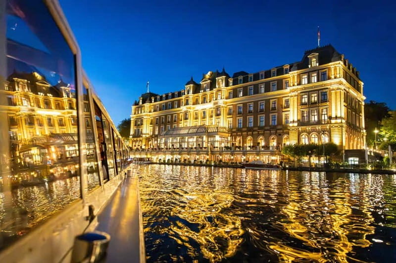 Amsterdam: Evening Cruise with Optional Wine and Snacks - Your Night Route: What Each Stop Means for Your Photos