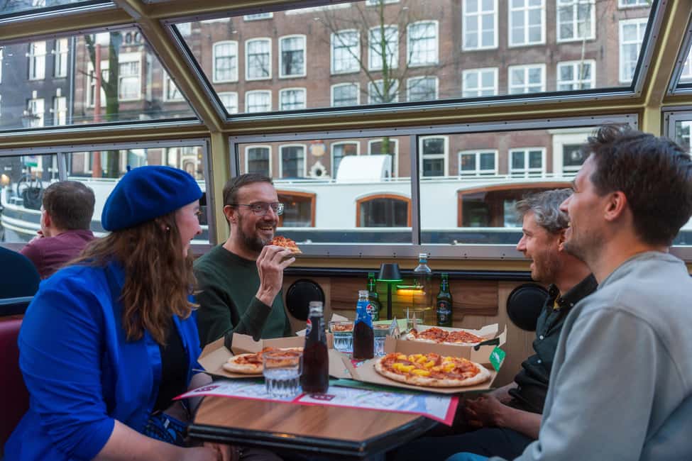 Amsterdam: Evening Pizza Cruise Along the Canals - Quick practical tips to make it better