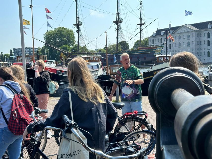 Amsterdam: Explore the City Highlights by Bike - Oosterdokseiland and Marineterrein Stops: Photos First, Then Flow