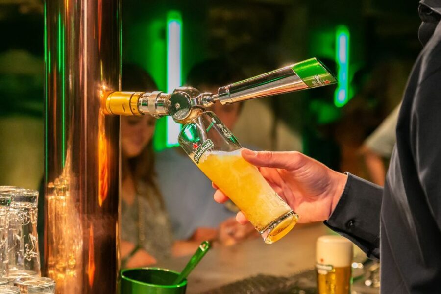 Amsterdam: Heineken Experience Ticket - Brew U: the ride that turns a brewery into an attraction