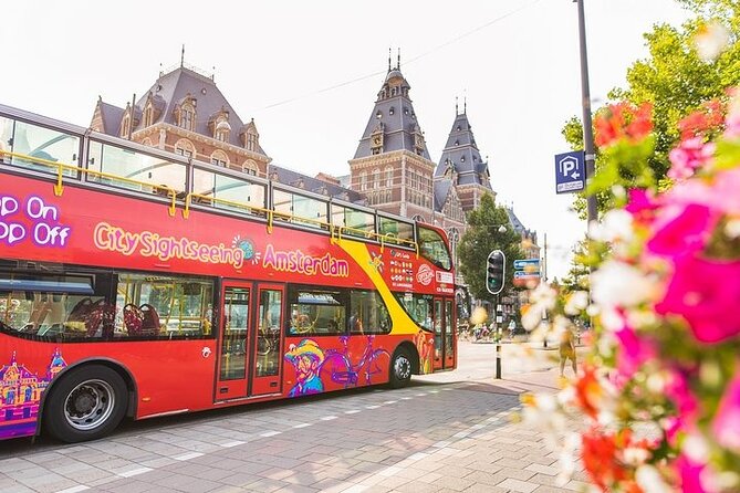 Amsterdam Hop-On Hop-Off 24h or 48h Bus and Boat Option - The bus loop: canals, maritime, diamonds, and the big neighborhood stops