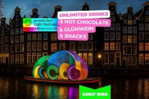 Amsterdam: Light Festival Heated Cruise with Drinks & Snacks - Meeting at Central: where you start and what to look for