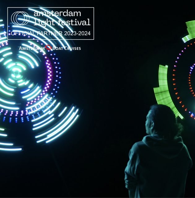 Amsterdam Light Festival Live Commentary & Optional Drinks - From IJ River to Herengracht: the story begins at water level