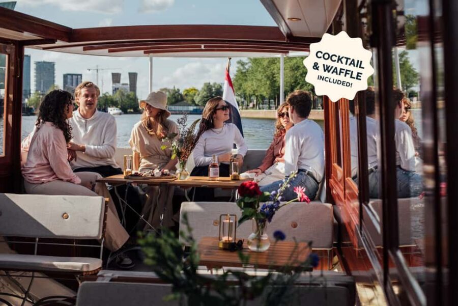 Amsterdam: Luxury Cruise Unlimited Cocktails & Snacks Option - Key highlights you’ll care about