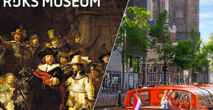 Amsterdam: Rijksmuseum Entry Ticket and Canal Cruise Combo - Choosing your departure point: Prins Hendrikkade, Westerdok, Leidseplein, or Europakade