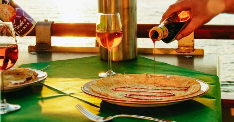 Amsterdam: River Cruise With All-You-Can-Eat Dutch Pancakes - IJ River Views: The Modern-Old Contrast You See Best From Water