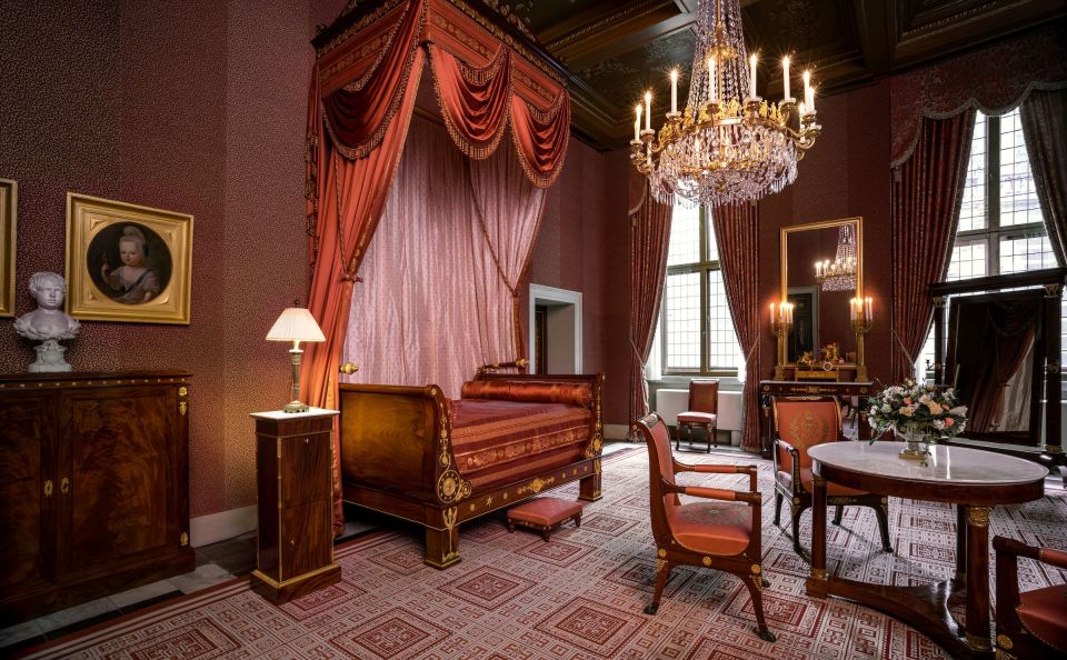 Amsterdam: Royal Palace Entry Ticket and Audio Guide - Louis Napoleon-Era Details: Furniture, Clocks, and Chandeliers