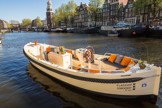 Amsterdam: Saloon Boat Cruise + Unlimited Drinks & Bite option - The Drunken Houses Moment You’ll Remember