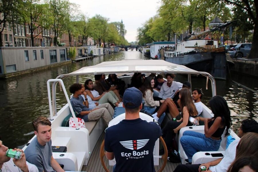Amsterdam: The Newest Canal Cruise with Drink Option - Electric Eco Boats and a small-group canal cruise that actually feels human