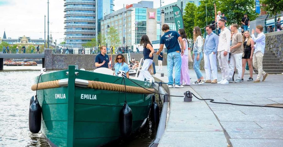 Amsterdam: The Newest Canal Cruise with Drink Option - The canal belt, bridges, and the skyline you only see from water level