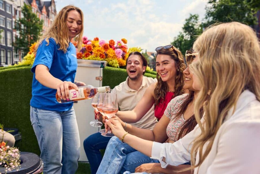 Amsterdam: The Original Flower Boat with Local Guide and Bar - Drinks onboard: easy refreshment without breaking the vibe