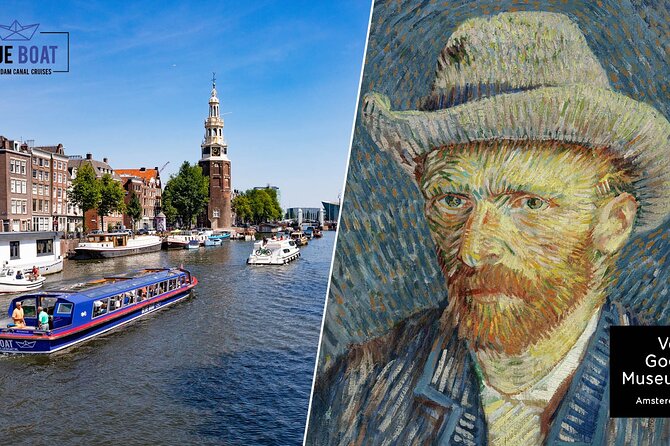 Amsterdam: Van Gogh Museum Entry & 75 minute City Canal Cruise - Entering the Van Gogh Museum on Your Chosen Timeslot