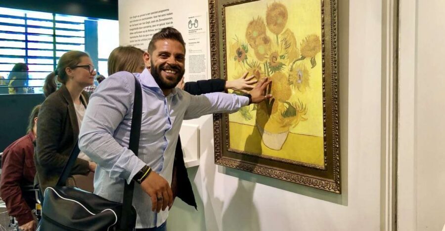 Amsterdam: Van Gogh Museum Masterpieces Tour up to 8 guests - Where the tour starts: Cobra Café and three easy options