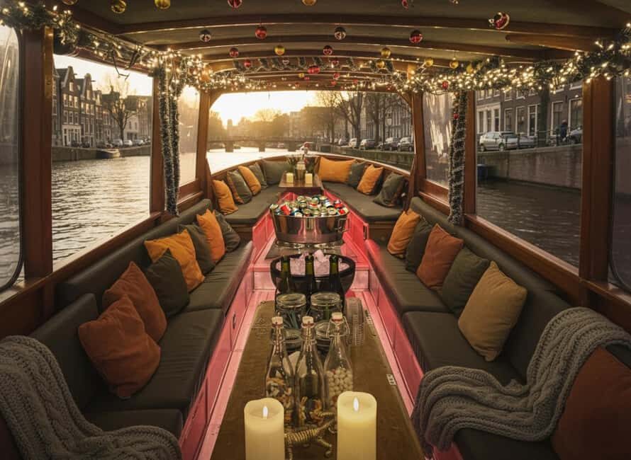 Amsterdam:1.5-Hour Canal Cruise local Guide, Drinks & Snacks - Price and value: is $25 worth it?