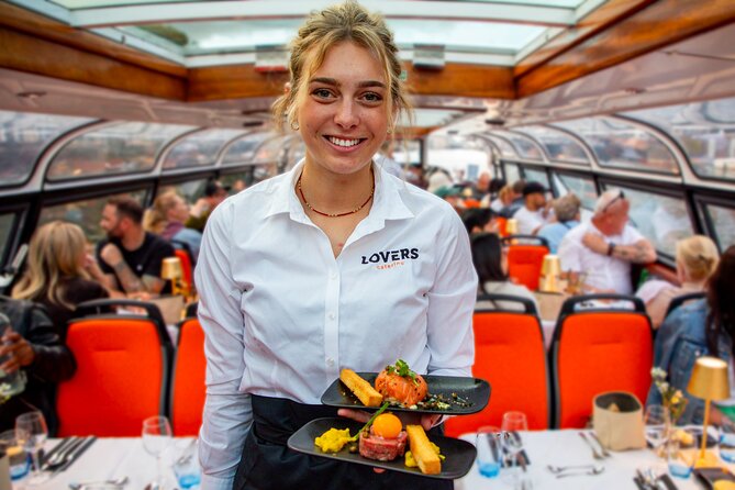 Dinner Canal Cruise Amsterdam: 4-Courses Including Drinks - Jordaan streets and the Bloemenmarkt flower market