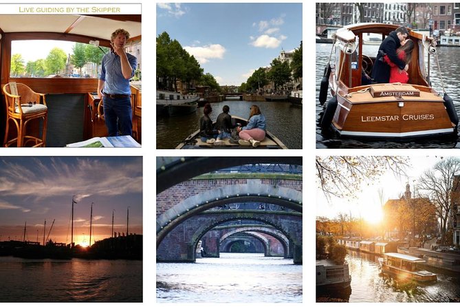 Exclusive Cruise! 90 min - 12 guests max - Book Leemstar! - Seeing Old Canals and Modern Amsterdam in One Practical Hour