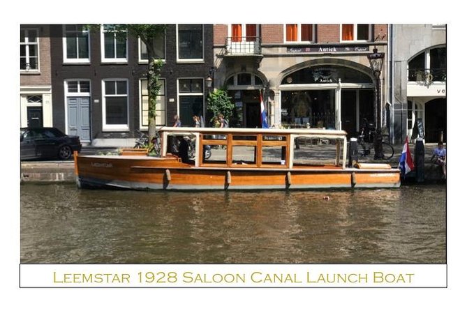 Exclusive Cruise! 90 min - 12 guests max - Book Leemstar! - Night Cruising and Light Installations for a Different Amsterdam Mood