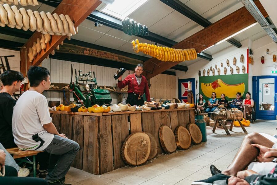 From Amsterdam: Zaanse Schans, Edam, & Marken Full-Day Trip - Volendam harbor free time: snack your way through a classic fishing scene