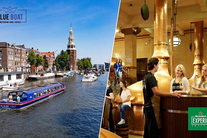 Heineken Experience Amsterdam and Canal Cruise with Snackbox - Entering the Heineken Experience at your fixed timeslot