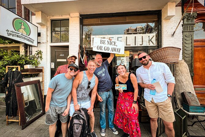 Humans of Amsterdam: Cultural Walking Tour incl. meeting 2 locals - Brouwerij De Prael ending toast: craft beer and a mission story