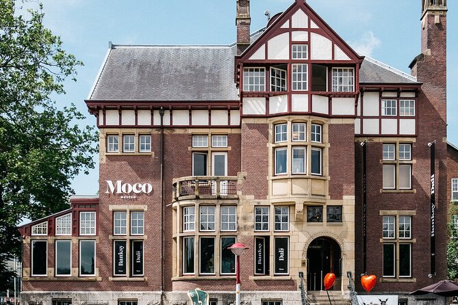 Moco Museum Amsterdam Admission Ticket with Banksy and more - Villa Alsberg orientation: steps, floors, and how to pace yourself