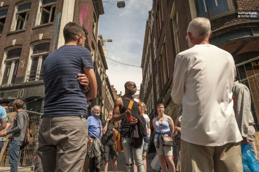 Sprechen Sie Gras? German Tour of Amsterdam's Coffeeshops - Meeting at H&M Dam Square: The Fast Start You’ll Appreciate
