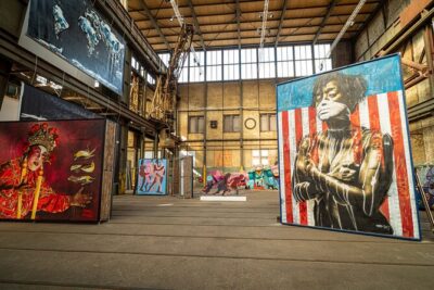 STRAAT Museum - Museum for Street Art Amsterdam Admission Ticket - Getting to NDSM Wharf: Ferry Ride From Amsterdam Centraal