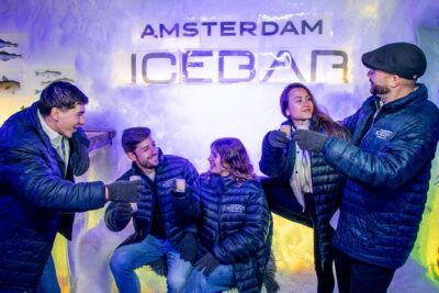 Xtracold Icebar Amsterdam, 3 Drinks Included - Drinks, Ice Glasses, and the Limited (but Worth-It) Menu